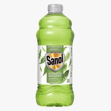 Imagem de Desinfetante Sanol Extratos Naturais Hortelã e Salvia 2L