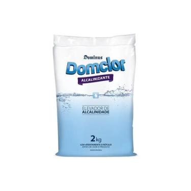 Imagem de Alcalinizante Domclor 2kg Estabiliza Corrige Eleva pH da Água da Pisci
