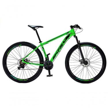 Imagem de Bicicleta Aro 29 Krw Alumínio 24 Vel Freio A Disco Suspensão Dianteira S1 Verde-Preto 19 Verde-Preto