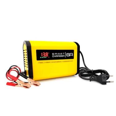 Imagem de Carregador de Bateria Automotivo 6A Inteligente – Bivolt – 12V – Smart Charger