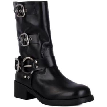 Imagem de Bota Cano Médio Aro e Fivelas Luiza Barcelos 13050012-Feminino