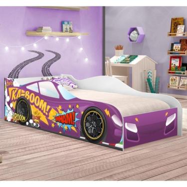 Imagem de Cama Carro Kaboom Stylo Roxo Solteiro