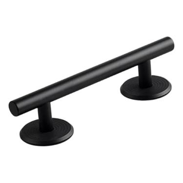 Imagem de menolana Trilhos redondos para skate de dedo, lembrancinha de festa, brinquedo, deck/rampa, ótimo complemento para presentes, acessórios para parques, corrimão, Preto 15 Cm