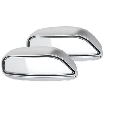 Imagem de Espelho cego para carro, ângulo amplo, ponto cego traseiro para carro, serve para vários modelos, design simplificado e fácil instalação