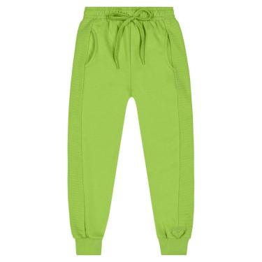 Imagem de Calça Básica Infantil Unissex em Moletom Quimby-Unissex