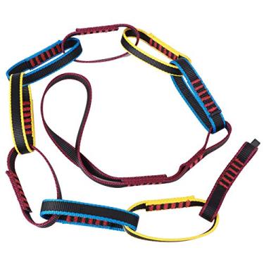 Imagem de Acouto de Moldagem de Freio para Equipamento de Escalada Durável Com Corda de Crisântemo e - Corda de Escalada de Nylon Leve Segura, Rapel e Evacuações de Emergência