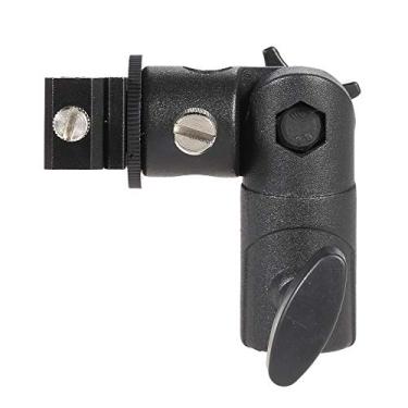 Imagem de Suporte Universal de Metal E Type para Flash Hot Shoe Speedlite com Apoio Paraguas Tripé Luz Adaptador Giratório Parafuso 1 4 3 8 Ajuste Ângulo 180 Graus Soquete 5 Montagem Unidade