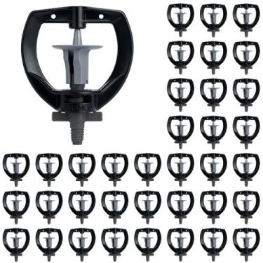Imagem de Kit 20 Microaspersores Bailarina MF2 38 LPH para Irrigação Jardim Hort