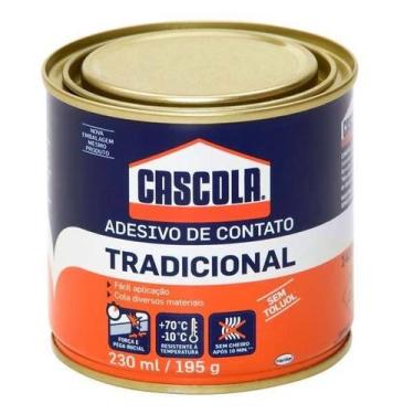 Imagem de Cola Adesivo De Contato P/mdf Artesanato 195gr/230ml Cascola