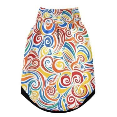 Imagem de SEHANY Casaco vintage Bohemia para cães pequenos, super quente, à prova de vento, jaqueta de inverno macia e aconchegante para animais de estimação para clima frio na neve com coleira para animais de