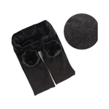 Imagem de Meninas leggings calças térmicas inverno crianças crianças grossas cal