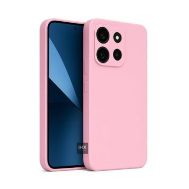 Imagem de Capa Capinha Case Compatível Motorola Moto G56 Silicone Aveludada Anti Impacto Reforçada Emborrachado Com Proteção De Câmera Premium (ROSA IOGURTE)