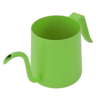 Imagem de AUNMAS Bule de chá de café 250ml, Pescoço de Ganso de Aço Inoxidável 304, Bico Longo e Estreito, Despeje sobre Chaleira para Viagens de Escritório Em Casa (Verde)