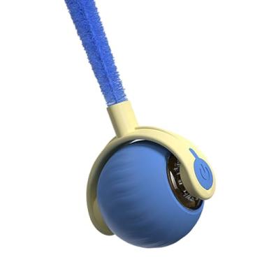 Imagem de Bola de brinquedos interativos para gatos, brinquedos interativos ativados por toque para gatos, Brinquedo interativo para animais de estimação com bola rolante automática, Brinquedo bola rolante