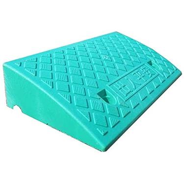 Imagem de MOMOBC Rampa de freio para garagem, rampa de limiar para cadeira de rodas, almofada de subida de entrada de banco, rampas de segurança antiderrapantes e resistentes à luz, rampas laterais de estrada