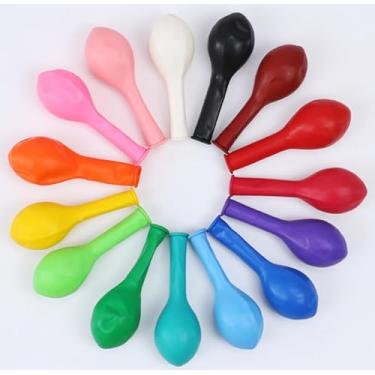 Imagem de LOLStar Balões de látex arco-íris, 100 peças de balões redondos de 30,5 cm de cores de arco-íris para decoração de aniversário, chá de bebê, festa de casamento