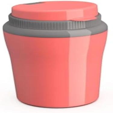 Imagem de Copo, parede dupla, bebida gelada, manter a temperatura, capacidade grande, cor rosa, moderno, 650ml.