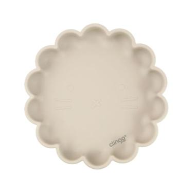 Imagem de PRATO DE Silicone Leão Premium com Ventosa Anti Derrapante - Solução Segura para Alimentação Infantil