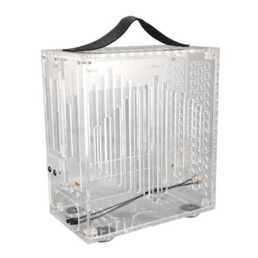 Imagem de Generic Capa para PC ITX Em Miniatura, Capa para Computador de Mesa Portátil Em Acrílico Transparente DIY para Escritório (Transparente)