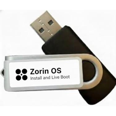 Imagem de Zorin OS Install and Live Boot USB, Linux amigável para usuários Windows