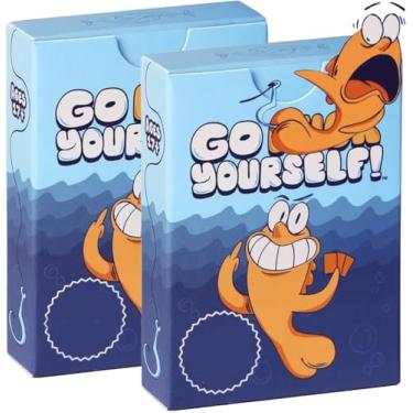 Imagem de Miguelu Fish Card Game for Adults, 2 Pack, 2+ Players, Night Party Family Interactive Fun, Gag Gift for Friends, Couples & Coworkers