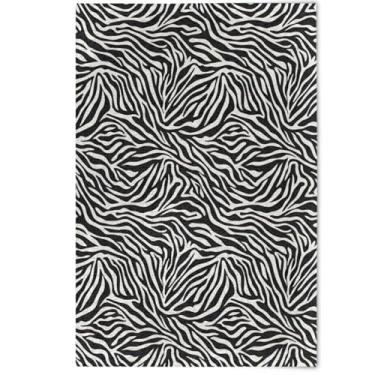 Imagem de Quebra-cabeça zebra preto branco listrado adulto 500 peças, presentes para amantes de família, jogos de família, decoração de casa, 500 peças, 52 x 37,8 cm
