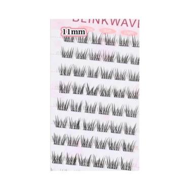 Imagem de Cílios Postiços Reutilizáveis Estilo Coreano Natural Sem Cola Grande C