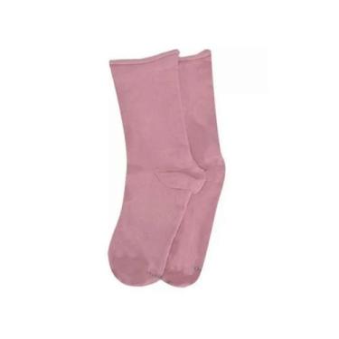 Imagem de Meia Lupo Sem Punho 4421-001 Feminina Conforto, Rosa antigo, UN