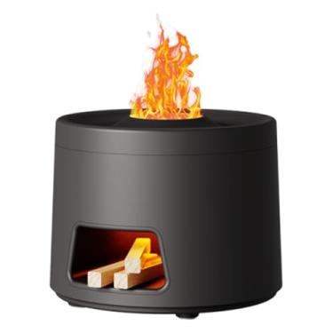 Imagem de Generic Difusor de óleos essenciais, umidificador de névoa, difusor de aromas, umidificador de ar para escritório, Preto