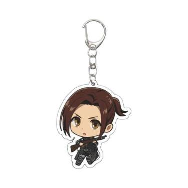 Imagem de Chaveiro De Anime Attack on Titan 55MM Eren Jaeger Mikasa Ackerman Arm