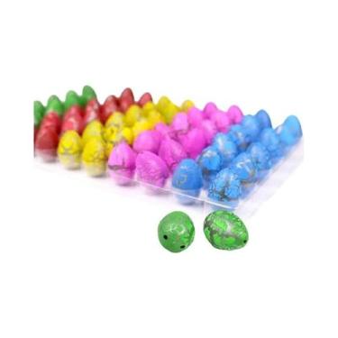 Imagem de Brinquedos Coloridos De Ovos De Dinossauro Miniatura Para Crianças, 10