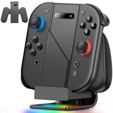 Imagem de HEYLACOOLX Switch 2 Charging Grip Stand Compatible with Joycon 2 Controller