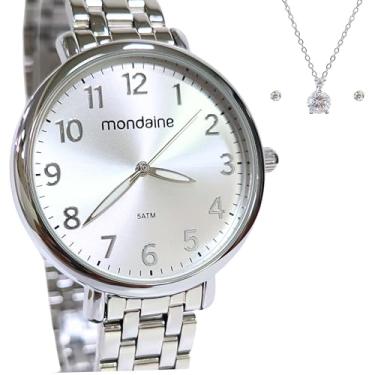 Imagem de Relogio Mondaine Feminino Ref: 53779l0mvne3 Casual Prateado