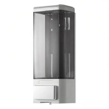 Imagem de Dispenser de Sabonete para Parede Manual 500ml Líquido Mãos Hospital Casa Hotel Banheiro Escritório Escola Locais Públicos Comerciais