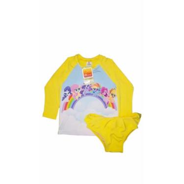 Imagem de Conjunto Moda Praia infantil e bebê Com Proteção UV - Bella Fllor, Ros