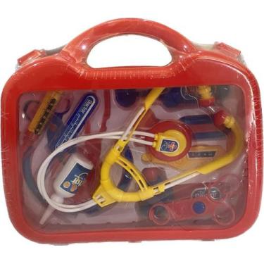 Imagem de Maleta Menina Médica Rosa Kit Maletinha Infantil Brinquedo - 99TOYS, V