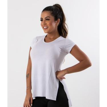 Imagem de Blusa Sobre Legging Fitness Viscolycra Tapa Bumbum Lisa Feminina Acade