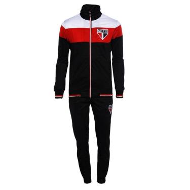 Imagem de CONJUNTO AGASALHO MASCULINO TRILOBAL SPFC TRICOLOR 2-Masculino