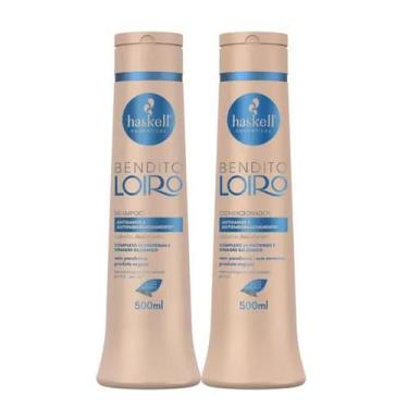 Imagem de Kit Shampoo e Condicionador Bendito Loiro 500ml Haskell
