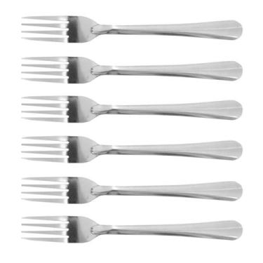 Imagem de Kit 6 Garfos Mesa Inox Urban 18cm Restaurante Bar Buffet - CLASS HOME