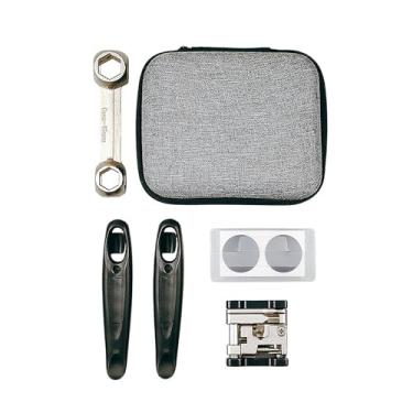 Imagem de Conjunto de kit de ferramentas de reparo de bicicletas CUOFYUNL Ferramentas multifuncionais portáteis para manutenção básica e de mountain bike Reparação de pneus Ajuste de raio (Bit 079 e)