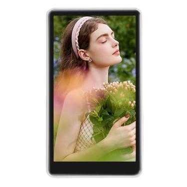 Imagem de Zyyini Tela Magnética Vlog Selfie para Telefone Com Controle Remoto, Design Compacto para Selfies Nítidas Com Câmera Traseira, Ideal para Transmissão Ao Vivo (Branco)