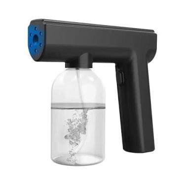 Imagem de Nebulizador Elétrico Sem Fio USB Azul De 280ml Para Barbeiro, Spray De