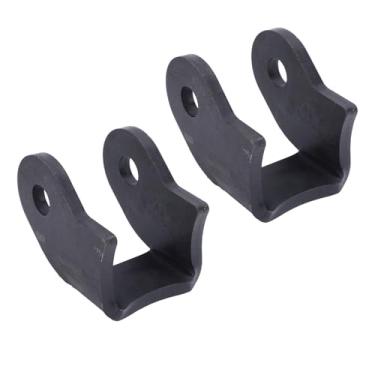 Imagem de aqxreight 1 par de Solda de Serviço No Suporte de Montagem de Choque Construção de Aço para Maior Absorção de Choque Design Curvo para Fácil Instalação Adapta-se a Reboques Off-road, Sedãs e Mais