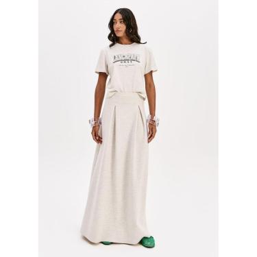 Imagem de Saia Super Midi Cintura Alta-Feminino