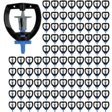 Imagem de Kit 100 Microaspersor Bailarina MF2 160 LPH  Irrigação Eficiente e Eco