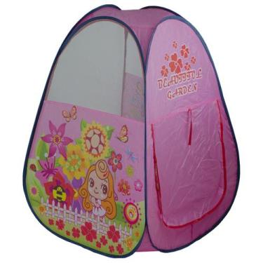Imagem de Barraca Infantil Rosa Decorada Menina + Bolsa De Transporte - Importwa