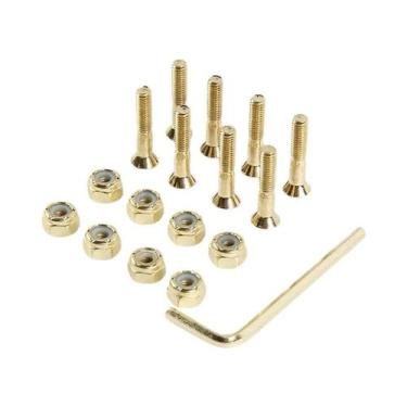 Imagem de Parafusos Antiferrugem Duráveis Para Eixos De Skate M5x Vários Comprim