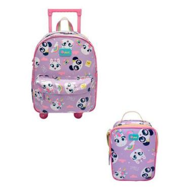 Imagem de Kit Mochila + Lancheira Multibichos Best Friend Puket