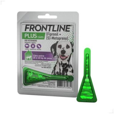 Imagem de Frontline Antipulgas e Carrapatos Plus Cães 20 a 40 kg Peso:40kg, 40kg